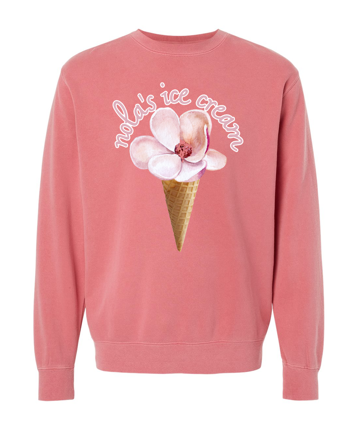 Nola's Ice Cream Unisex Crewneck Sweatshirt