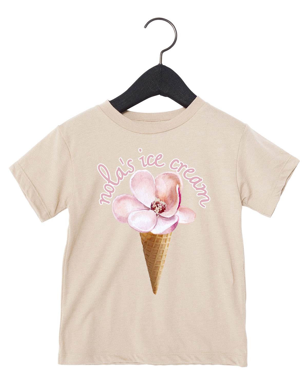 Nola's Floral TODDLER SIZE Logo Graphic Tee