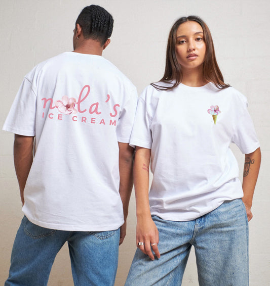 Nola's Ice cream Oversized Unisex T-shirt