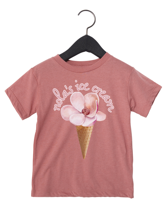 Nola's Floral TODDLER SIZE Logo Graphic Tee