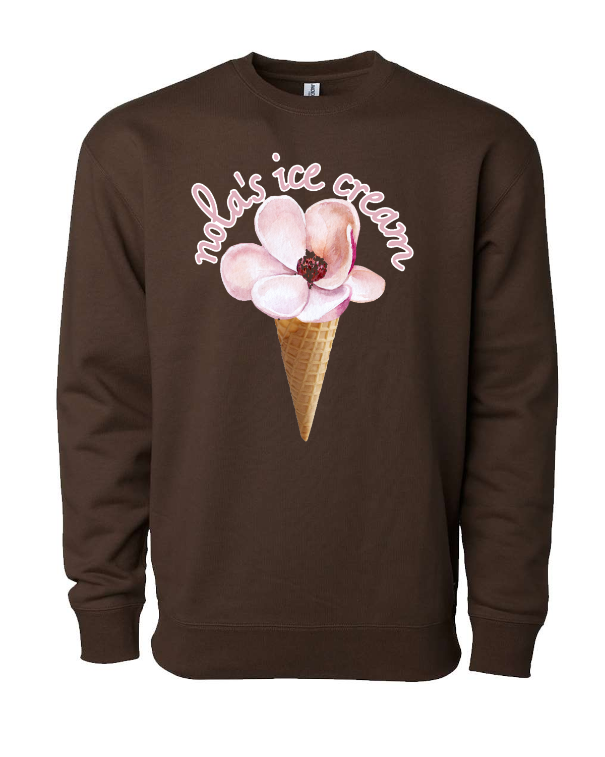 Nola's Ice Cream Unisex Crewneck Sweatshirt